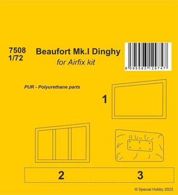 Beaufort Mk.I Dinghy 1/72 / for Airfix kit.resin