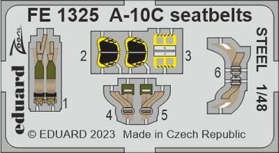 A-10C upínací pásy OCEL 1/48 1/48 lept