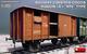 Railway Covered Goods Wagon 18t - 1/6