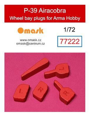 77222 1/72 P-39 Airacobra wheel bay plugs (for Arma Hobby)
 - 1