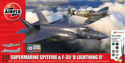 "Then and Now" Spitfire Mk.Vc+ F-35B Lightning II