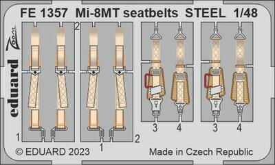 Mi-8MT seatbelts STEEL