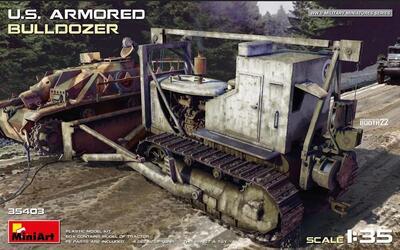 U.S. Armored Bulldozer (incl. PE and decals)