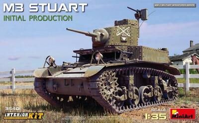 M3 Stuart Initial Prod. w/ Interior Kit (1:35)