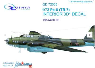 Pe-8/TB-7 3D-Print&colour Interior (ZVE)
