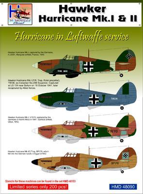 Hawker Hurricane Mk.I & II in the Luftwafe, limited series - 1
