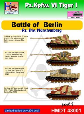 Pz. Kpfw. VI Tiger I - Battle of Berlin - Munchenberg - 1