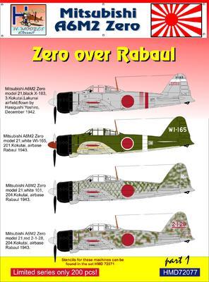 Mitsubishi A6M2 Zero over Rabaul part 1 - 1