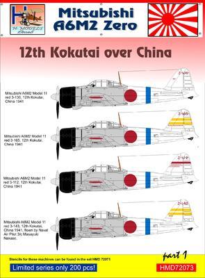Mitsubishi A6M2 Zero 12th Kokutai over China part 1 - 1