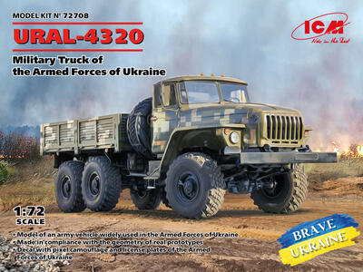URAL-4320 Military Truck Armed Force Ukraine