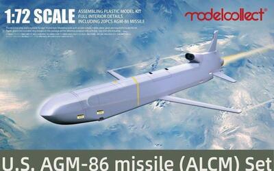 U.S. AGM-86 air-launched cruise missile (ALCM)