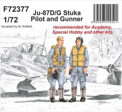 Junkers Ju-87D/G Stuka Pilot and Gunner
