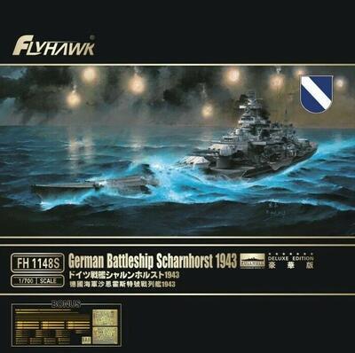 German Battleship Sharnhorst 1943 Deluxe Edition