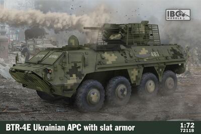 BTR-4E Ukrainian APC wirh Slat Armor