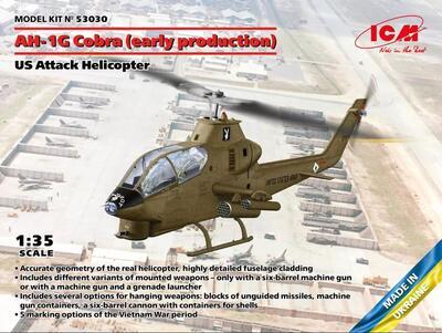 AH-1G Cobra Early production 5x camo
