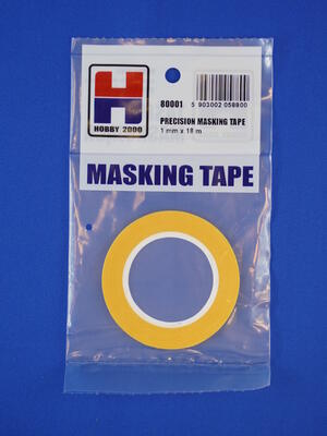 Precision Masking Tape 1mm x 18m