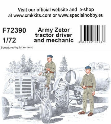 Army Zetor tractor driver and
mechanic