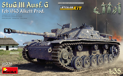 StuG III Ausf. G Feb 1943 Alkett Prod. INTERIOR KIT