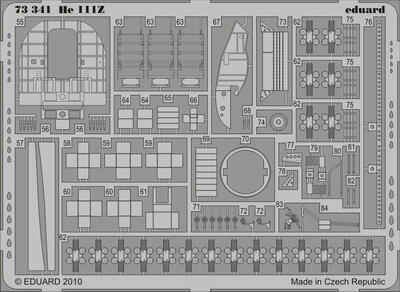 He 111Z interiér S. A. 1/72, lept