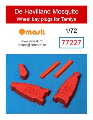 77227 1/72 De Havilland Mosquito wheel bay plugs (for Tamiya)
 - 1