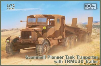 Scammell Pioneer Tank Transporter with TRCU30 trailer - 1