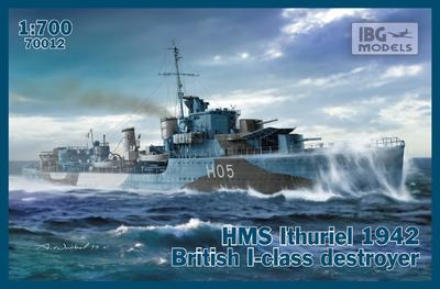 HMS Ithuriel 1942 British I-Class destroyer