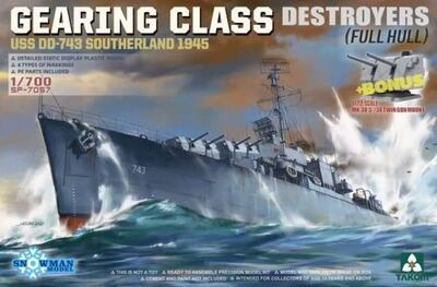 Gearing Class Destroyer - Southerland USS DD-743