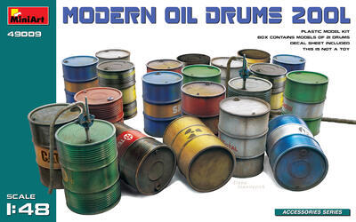 Modern Oil Drums 200L (21 pcs.)