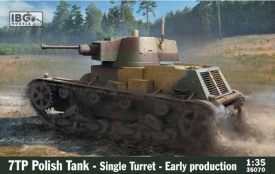 7TP Polish Tank – Single Turret (Early) 