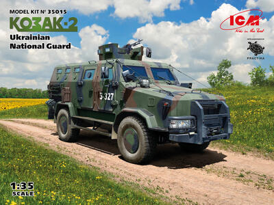 Kozak-2 Ukrainian National Guard (4x camo)
