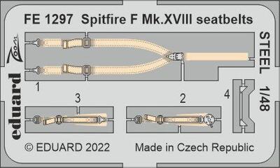 Spitfire F.Mk.XVIII seatbelts STEEL