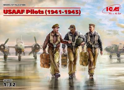 USAAF Pilots (1941-1945)  3 fig. - 1