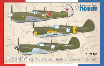P-40M Warhawk "Involuntarily from Russia to Finland"