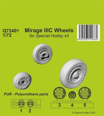 Mirage IIIC wheels