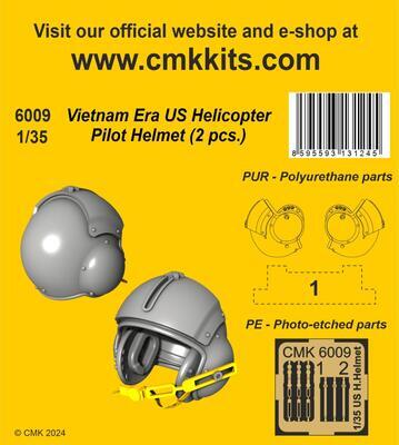 Vietnam Era US Helicopter Pilot Helmet (2 pcs.)