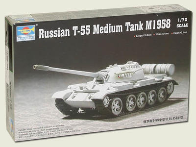 Russian T-55 medium Tank  M1958