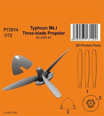 Typhoon Mk.I Three-blade Propeler