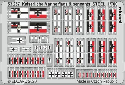 Kaiserlische Marine vlajky OCEL 1/700