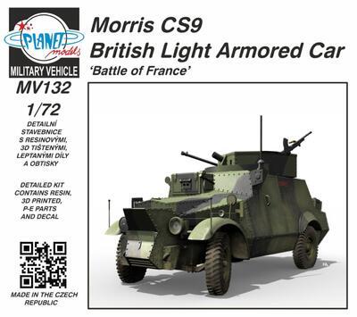 Morris CS9 British Light Armored Car "Battle of France"