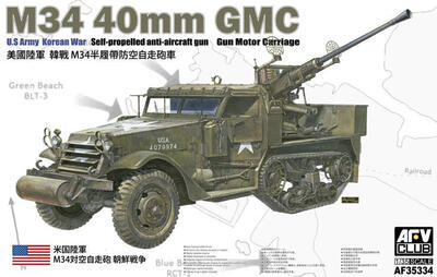 M34 40mm Gun Motor Carriage Korean War