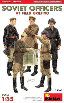 SOVIET OFFICERS AT FIELD BRIEFING. SPECIAL EDITION - 1