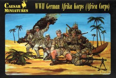 WWII german Afrika Korps (Africa Corps) 32+ figures