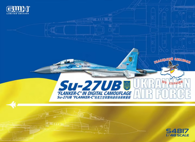 Ukrainian Su-27UB Digital Camo