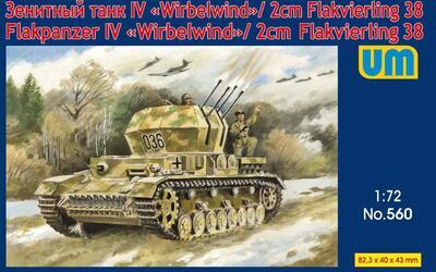 Flakpanzer IV Wirbelwind/2 cm Flakvierling 38