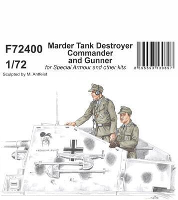 Marder Tank Destroyer Commander and Gunner