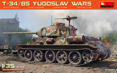 T-34/85 Yugoslav Wars (5x camo)