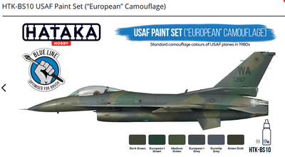 USAF Paint Set (“European” Camouflage) , sada barev  - 1