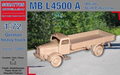 MB L4500 A (Allrad) Stahl-Fahrerhaus