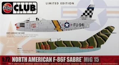 F-86 with Mig 15 Club 1:72