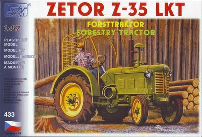 Zetor Z-35 lesní kolový traktor